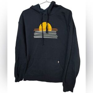Alternative Subaru Sunset Beach Surf Navy Blue Men’s XL Hoodie MINTY